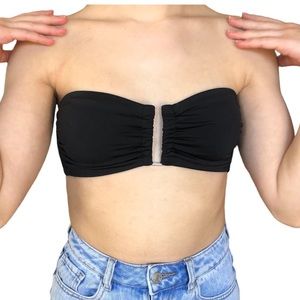 Y2K MOSSIMO TARGET BLACK STRAPLESS BIKINI TOP